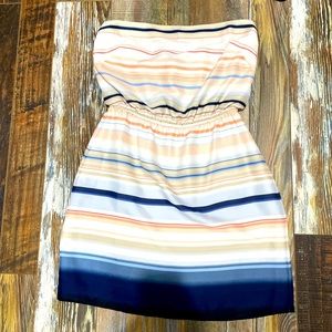 White House Black market strapless dress